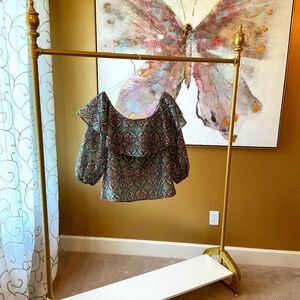 SB by Sachin & Babi Off the Shoulder Top Size Large